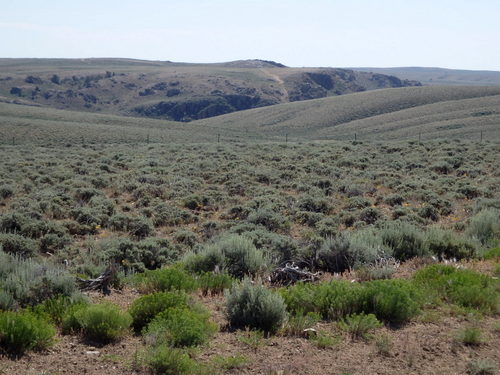 GDMBR: This was our first peek into the Sweet Water River Basin.